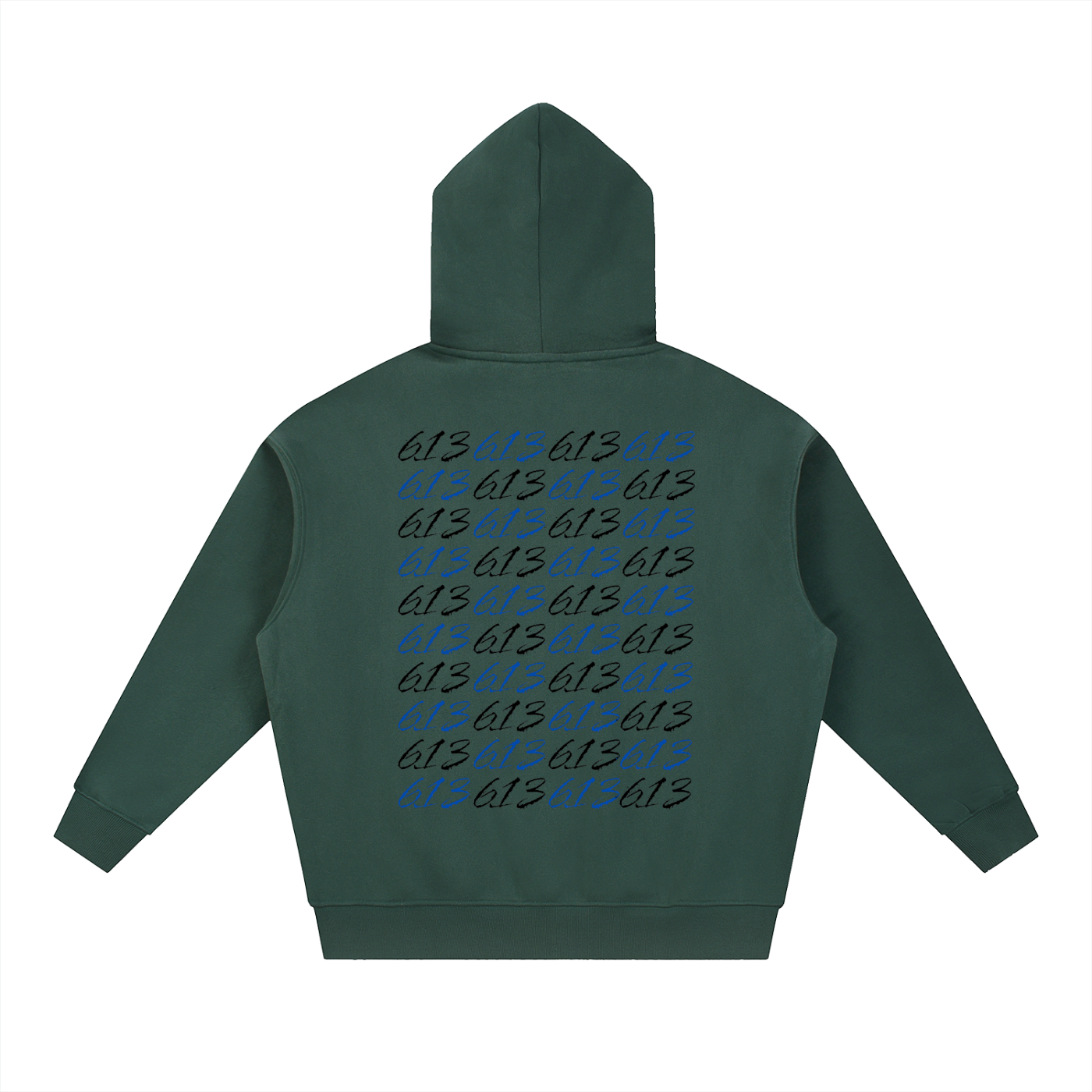 613 Print Zip-Up Hoodie (6 Colors)